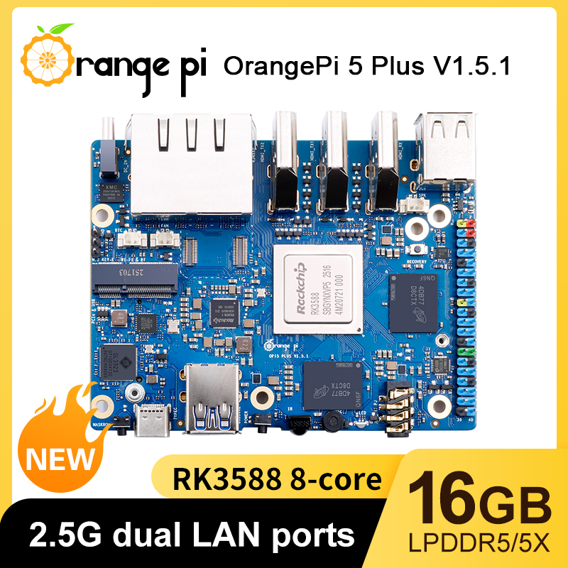 TopElec Orange Pi 5 Plus 16GB  – Orange Pi 5 Plus 16Gb recenzja i cena