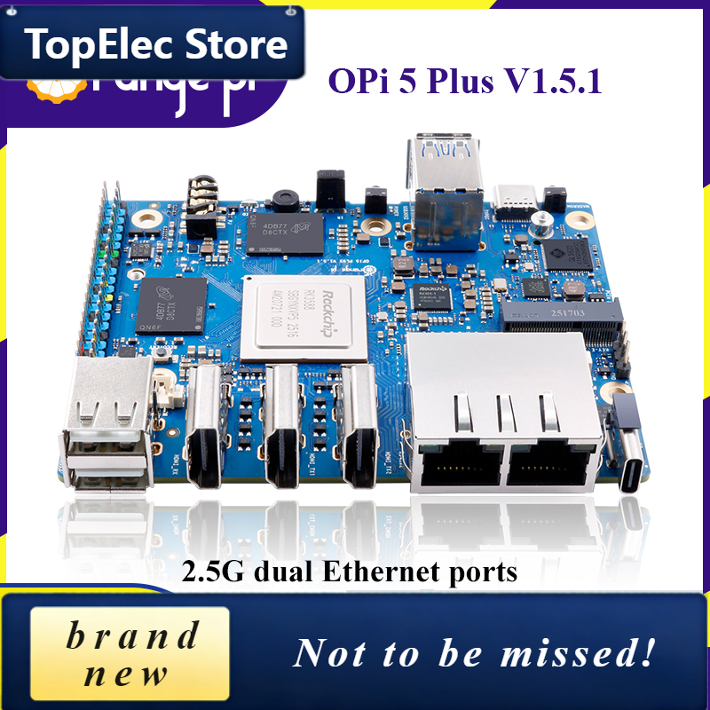 TopElec OrangePi 5 Plus 16GB W – Orange Pi 5 Plus 16Gb recenzja i cena